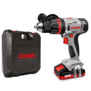 شنيور بطاريه كراون 13 مم ظرف معدن 60 نيوتن 2 امبير 20 فولت 2 بطارية موديل CROWN – CT21076HMX
